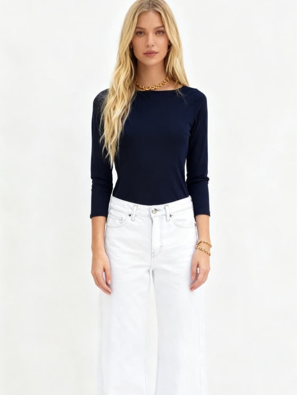 Athleta Black Boat-Neck Bodysuit Long-Sleeve Top Size SP